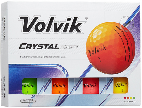 Volvik Crystal Soft Golf Balls (VV-CRYSS)