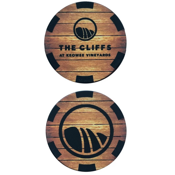 Ball Marker - Poker Chip 1.50" & 1.75" (PG-POKER & PG-POKERXL)