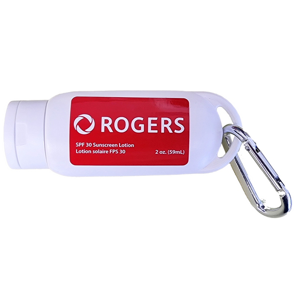 Aloe Up 2oz SPF 30 Lotion W/ Carabiner (AALOE-SSC)