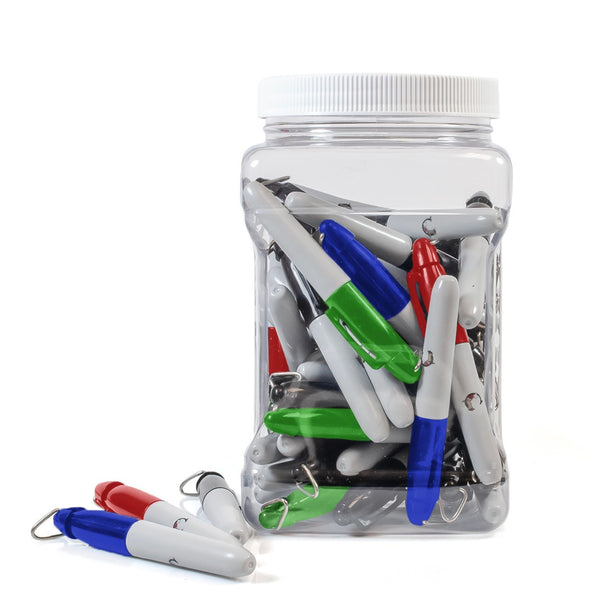 Mini Permanent Markers - Tub of 50 (APT-BLM01050)