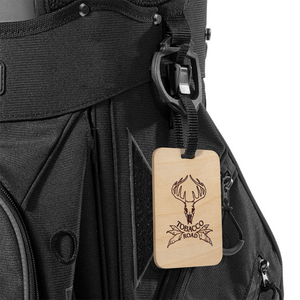 Devant Rectangle Faux Wood Bag Tags (DV-BT-FW)