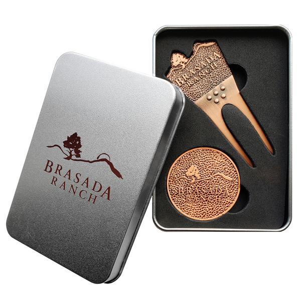 Gift Set - Divot Tool & Commemorative Coin (PG-GIFT-DTMMXL)