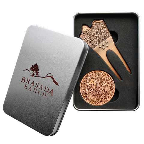 Gift Set - Divot Tool & Commemorative Coin (PG-GIFT-DTMMXL)
