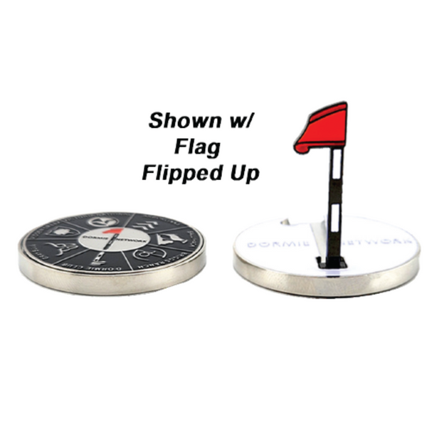 Ball Marker - Medallions With Flip Up Marker (PG-MONDO-FLIP)