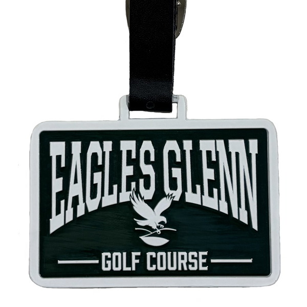Metal Bag Tag - Custom Shape (PG-CBT2.5 & CBT3)