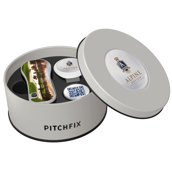 Pitchfix - Flash & Hat Clip in Round Tin Box (PFFLASH-RTBHC)