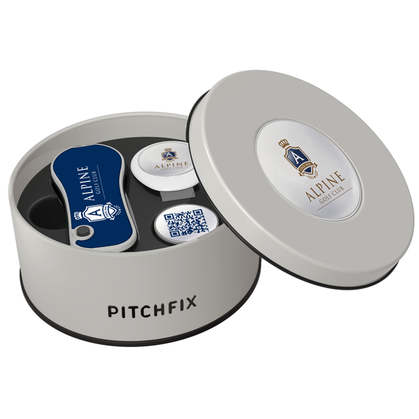 Pitchfix - Flash & Hat Clip in Round Tin Box (PFFLASH-RTBHC)