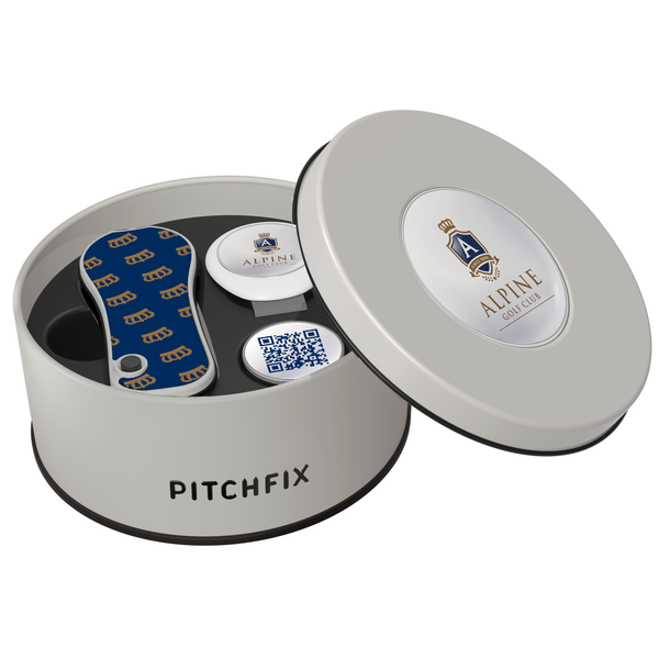 Pitchfix - Flash & Hat Clip in Round Tin Box (PFFLASH-RTBHC)
