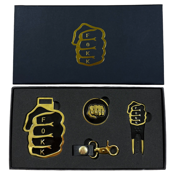 Gift Set - Bag Tag, Rustic Coin, Divot Tool (PG-GIFT-BTRCDT2 & PG-GIFT-BTRCDT3)