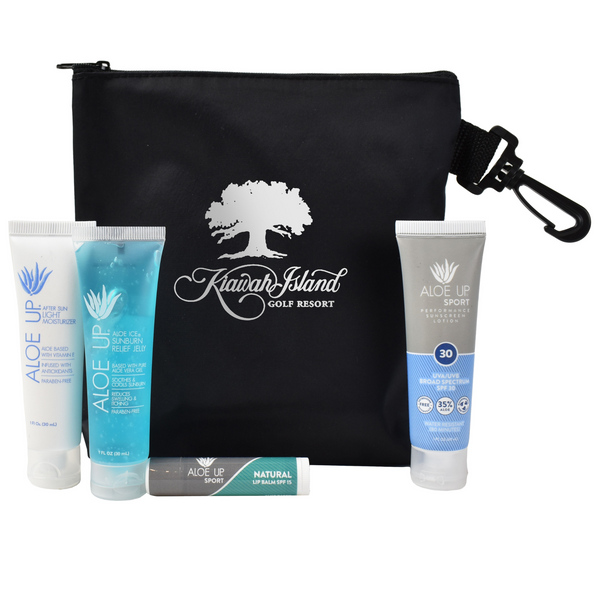 Grande Nylon Bag w/1ox SPF 30 lotion, Ice Gel. After Sun Lotion & Sport Lip Ice SPF 15 (AALOE-DN1001)