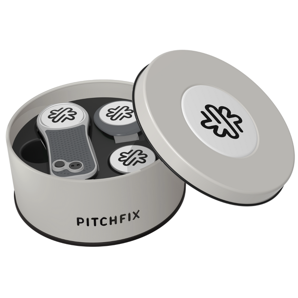Pitchfix - Hybrid & Hat Clip in Round Tin Box