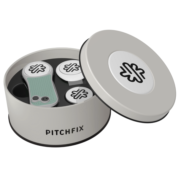 Pitchfix - Hybrid & Hat Clip in Round Tin Box