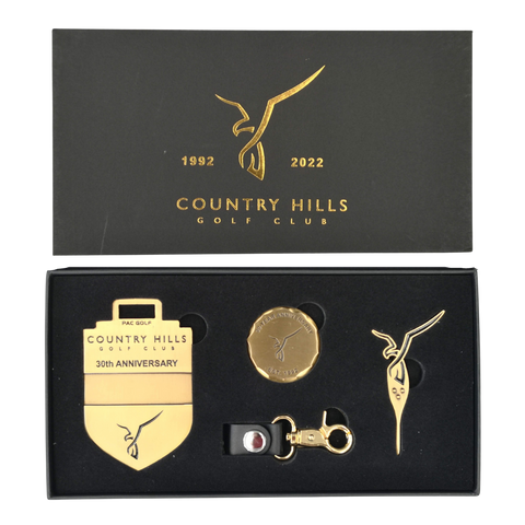 Gift Set - Bag Tag, Rustic Coin, Divot Tool (PG-GIFT-BTRCDT2 & PG-GIFT-BTRCDT3)