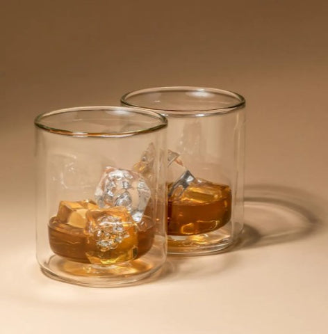 Corkcicle - Stemless & Rocks Glass Set (CORK-RGC & CORK-RCP)