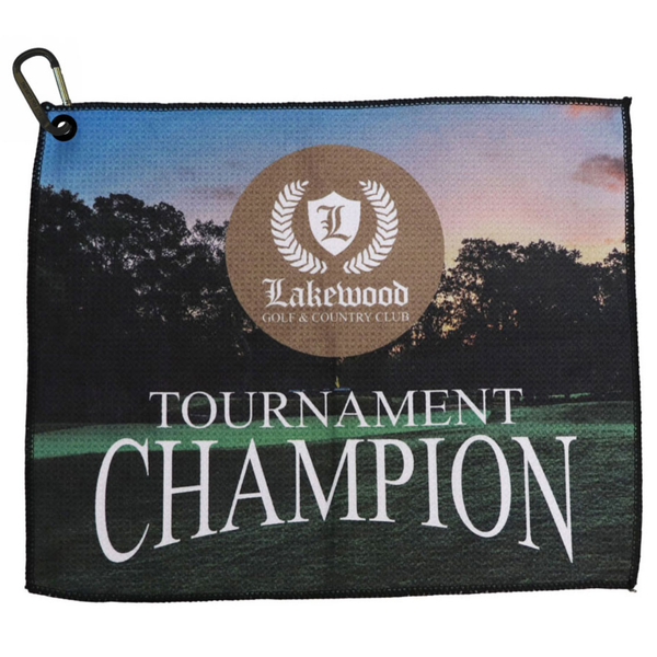 Sublimated Waffle Towel - 15" x 18" (KG-WAF-15x18)