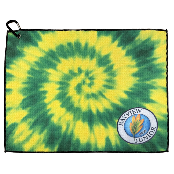 Sublimated Waffle Towel - 15" x 18" (KG-WAF-15x18)