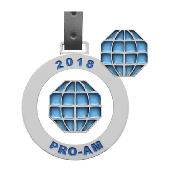 Custom Shape Bag Tag w/Translucent Fill (PG-CBTTF)