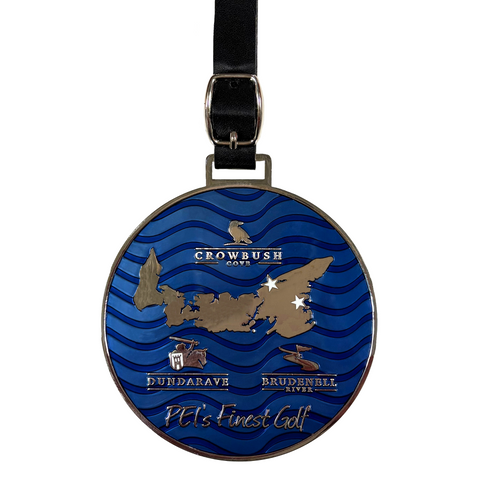 Custom Shape Bag Tag w/Translucent Fill (PG-CBTTF)