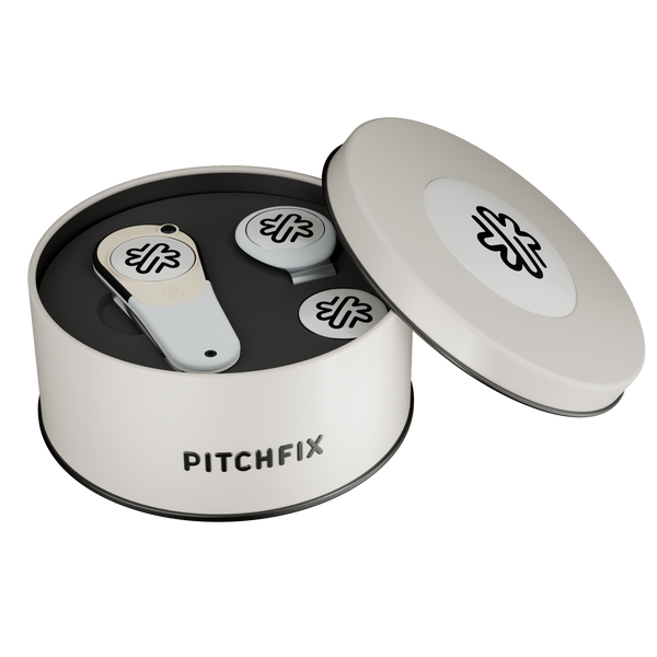 Pitchfix - Icon & Hat Clip in Round Tin Box (PFICON-RTBHC)