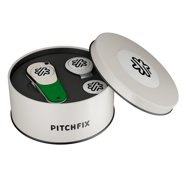 Pitchfix - Icon & Hat Clip in Round Tin Box (PFICON-RTBHC)