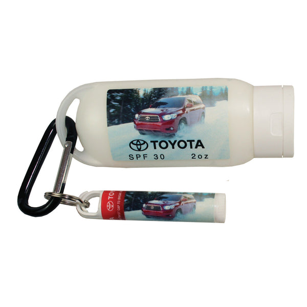 Aloe Up 2oz SPF 30  +  Lip Balm and Carabiner (AALOE-20ZLB)