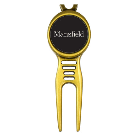 Divot Tool with Belt Clip - Antique Brass (ADIVO-06)