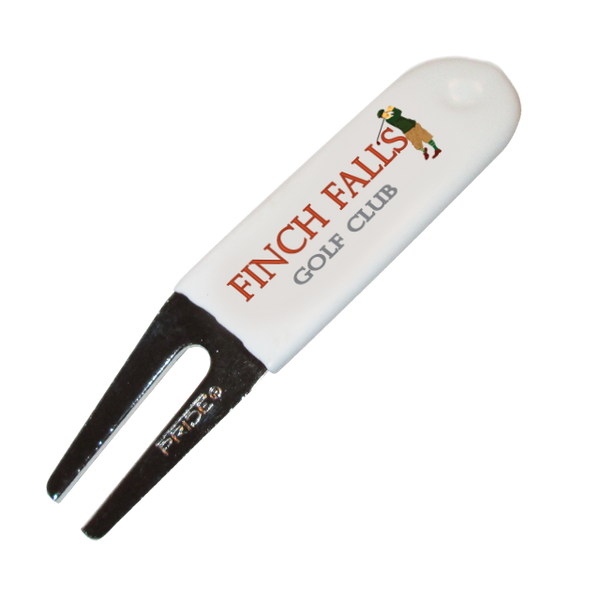 Divot Tool - Rubber Handle Bent Tab (APT-RHDT)