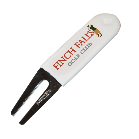 Divot Tool - Rubber Handle Bent Tab (APT-RHDT)