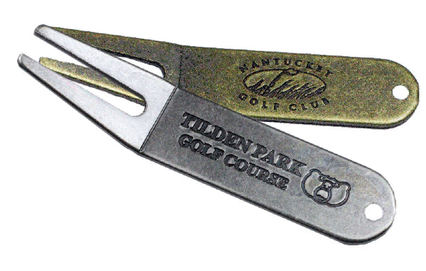 Divot Tool - Debossed Bent Tab (APT-EBT/FODT)