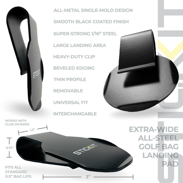 Stick It Bag Clip for Magnetic Gear