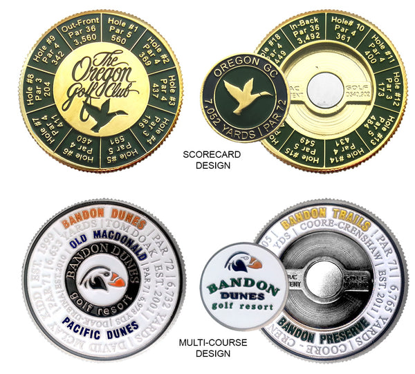 Ball Marker - Medallion XL & XXL with removable Ball Marker (PG-MONDOXL & PG-MONDOXXL)