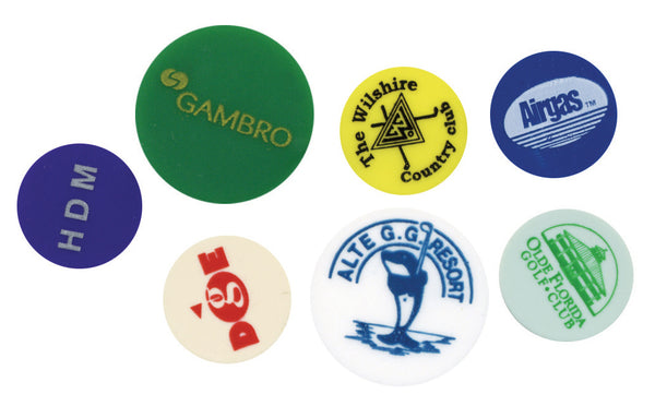 Ball Markers - Plastic 1" (APT- PBMQR)